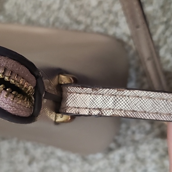 Kate Spade New York Barbiecore Blush Pink Metallic Crossbody Bag Purse - Picture 5 of 5